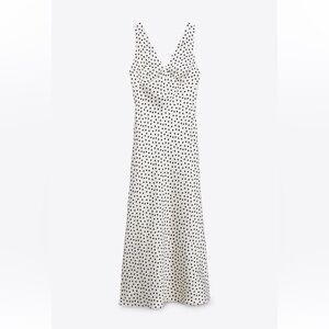 ZARA Polka Dot Slip Dress